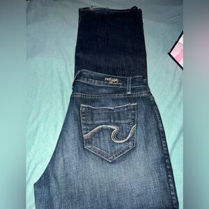 Dark Blue Bootcut Jeans